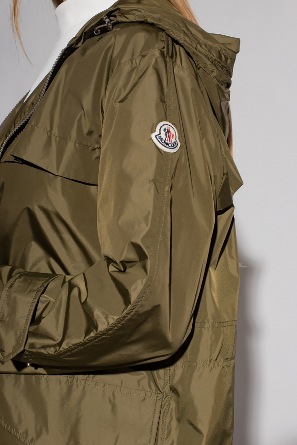 Green 'Hiengu' rain coat Moncler - SchaferandweinerShops Latvia Green 'Hiengu' rain coat Moncler - SchaferandweinerShops Latvia